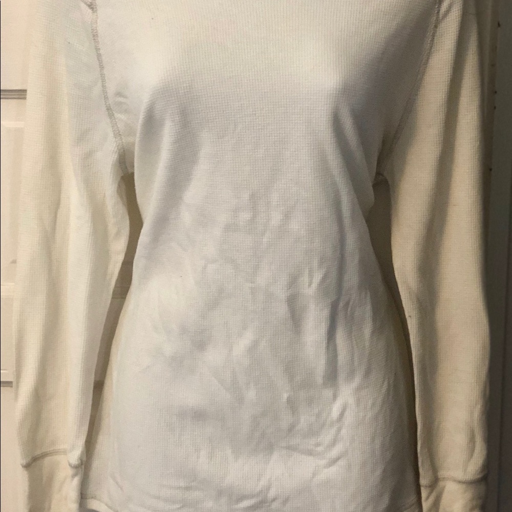Fox waffle long sleeve shirt worn once Size xl